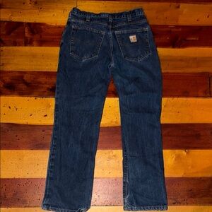 Carhartt Fire Resistant 30x30 Men's Blue Jeans